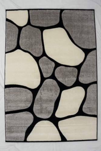 Korália Bézs Bordó Nyírt Szőnyeg 120 x 170 cm