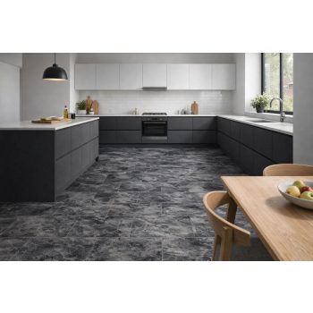  Sötétszürke/fekete Laminált Padlóburkolat – 