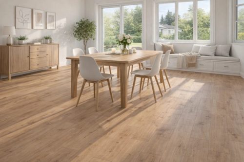  Barna Laminált Padlóburkolat – Fényfák dizájn 