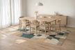  Stílusos Kék Modern Szőnyeg – Ferbel 