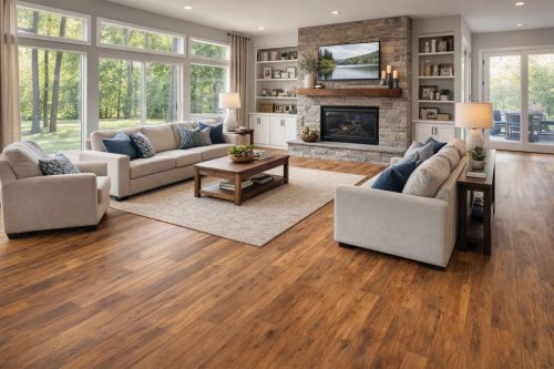  Barna Laminált Padlóburkolat – Fragonard dizájn 