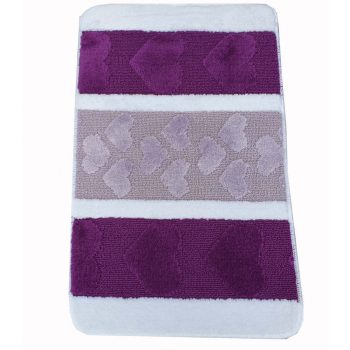   Fremont Lila Fürdőszoba Szőnyeg Szett 2 részes 50 x 80 cm