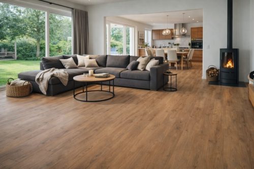  Barna Laminált Padlóburkolat – Gaugin dizájn 