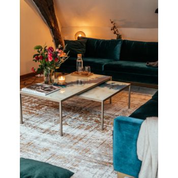   Gergő prémium modern pamut szőnyeg 140 x 200 cm bézs sárga arany