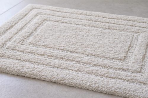  Beige Fürdőszoba Szőnyeg – Hullám dizájn 