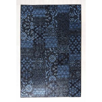   Ignáció Patchwork Szőnyeg 80 x 150 cm exclusive kék majolika