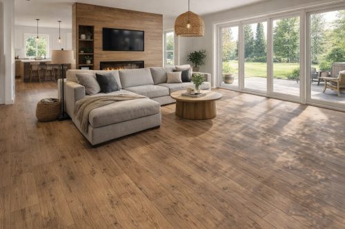  Barna Laminált Padlóburkolat – Ischia dizájn 