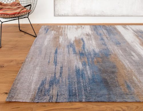 Kidman luxus szőnyeg bézs szürke kék 80 x 150 cm Louis de Poortere