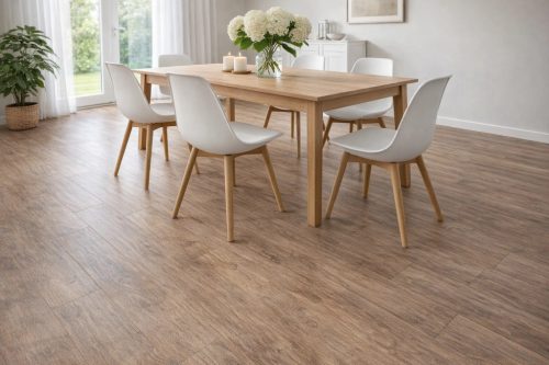  Barna Vinyl Padlóburkolat – Kingsford dizájn 