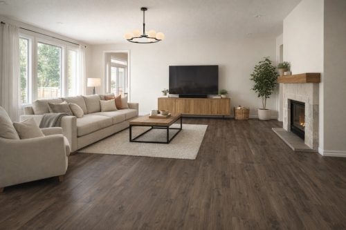  Barna Laminált Padlóburkolat – Kingston dizájn 