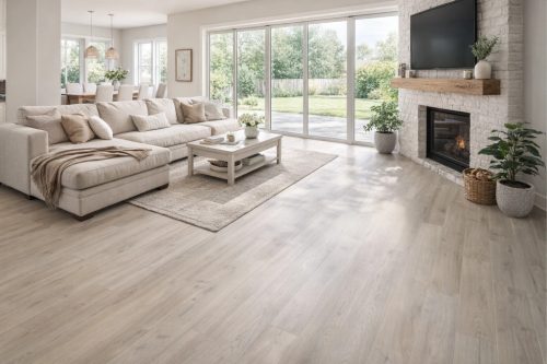  Fehér Laminált Padlóburkolat – Lámpás dizájn 