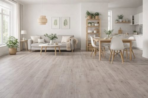  Fehér Laminált Padlóburkolat – Litea dizájn 