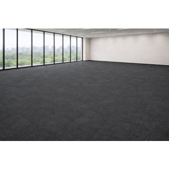Tibo prémium fekete modul padlószőnyeg 50 x 50 cm