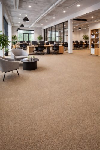 Ombrin bézs modul padlószőnyeg 50x50 cm
