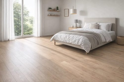  Barna Laminált Padlóburkolat – Mondrian dizájn 