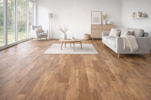  Barna Laminált Padlóburkolat – Monet dizájn 