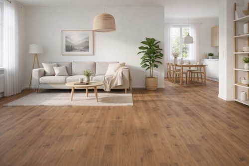  Barna Laminált Padlóburkolat – Ritmo dizájn 