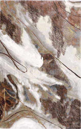 Riza modern bézs barna szőnyeg 133 x 195 cm