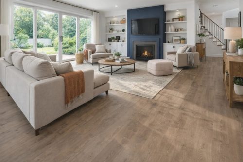  Barna Laminált Padlóburkolat – Rothko dizájn 