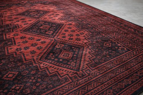  Piros Klasszikus Szőnyeg – Scarborough dizájn 