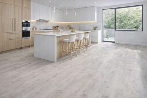  Fehér Laminált Padlóburkolat – Sévra dizájn 