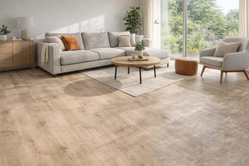  Barna Laminált Padlóburkolat – StLucia dizájn 