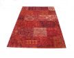 Temple Klasszikus Szőnyeg Piros Patchwork 70 x 140