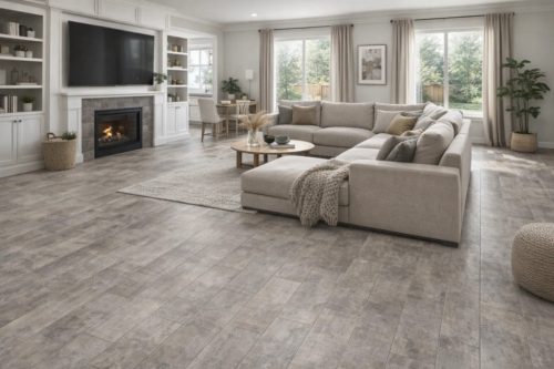  Szürke Laminált Padlóburkolat – Uccello dizájn 