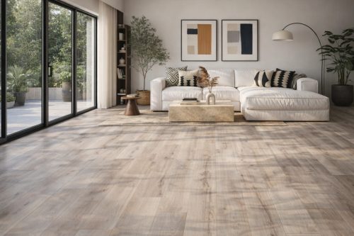  Szürke Laminált Padlóburkolat – Vihar dizájn 