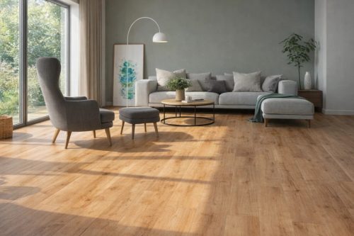  Barna Laminált Padlóburkolat – Warhol dizájn 