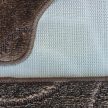 Zente 3 Részes Fürdőszoba Szőnyeg Szett Barna Színben 50 x 80 cm