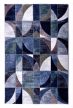 Zubiri Prémium Nagyméretű Modern Szőnyeg Kék 200 x 290 cm